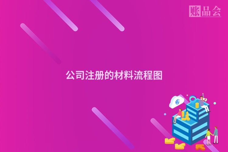 公司注册的材料流程图
