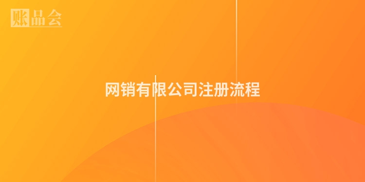网销有限公司注册流程